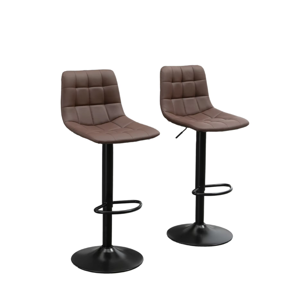 Ribbed Column Bar Stool
